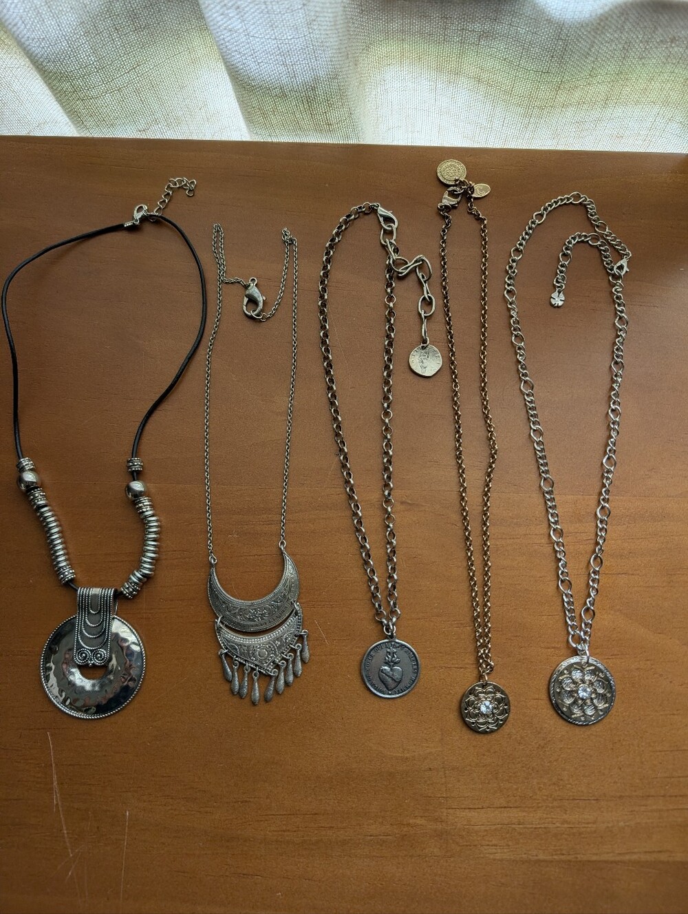 Unique Mystical Boho Necklace Bundle | 5 Vintage & Modern Statement Necklaces